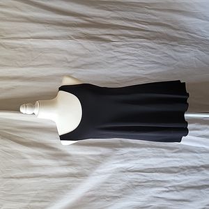 EILEEN FISHER The System Jersey Scoop Neck Silk Tank